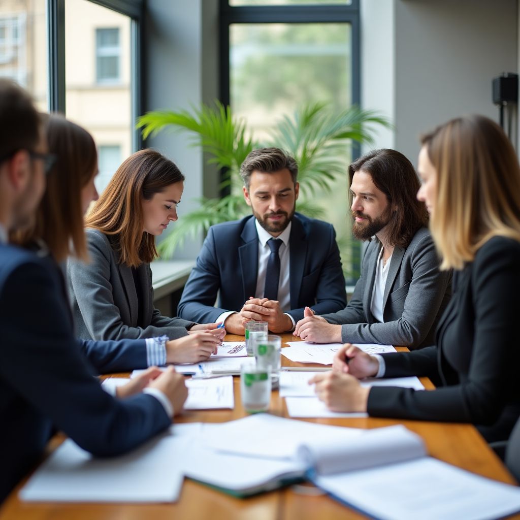 Réunion stratégique de ComptaFrance